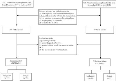 Non-Mass Enhancements on DCE-MRI: Development and Validation of a Radiomics-Based Signature for Breast Cancer Diagnoses